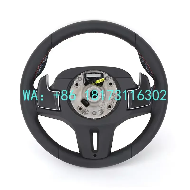 China Plant 2026 With Heated Button Full Leather M Sport Steering Wheel G11 G12 G20 G30 M2 G87 M3 G80 M4 G42 G8