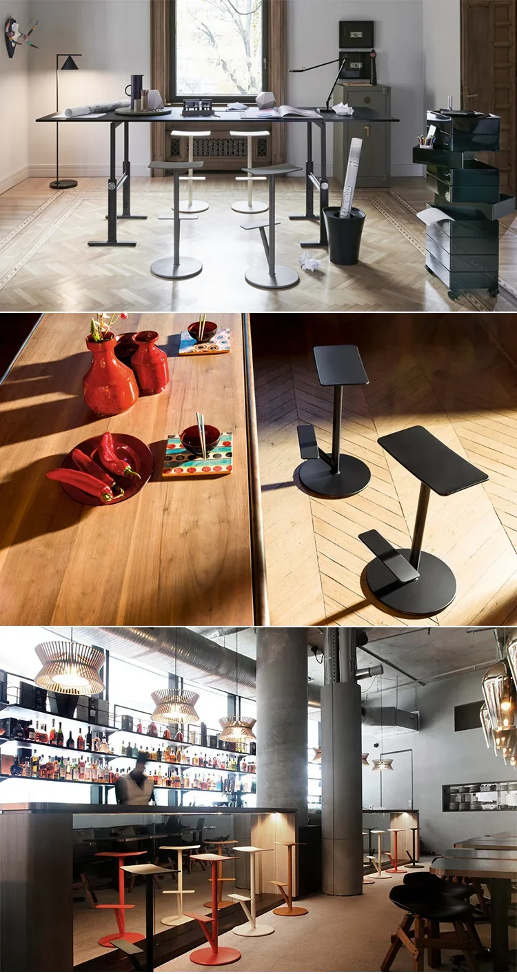 Bar chairs Color modern simple Nordic light luxury bar chairs