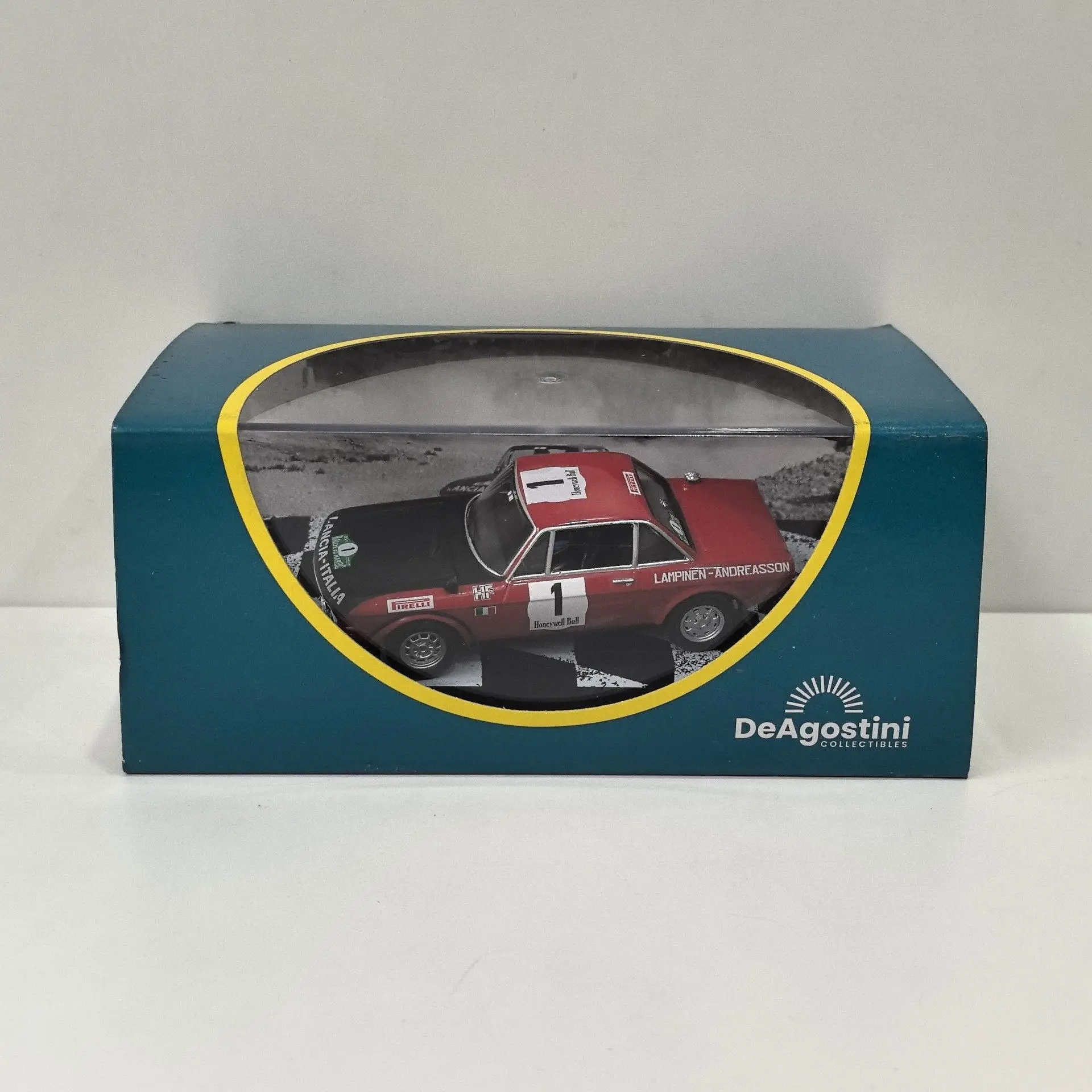 Box Cracking Diecast DEA 1/43 Scale FULVIA 1.6 COUPE HF #1 1972 2x Alloy Car Model