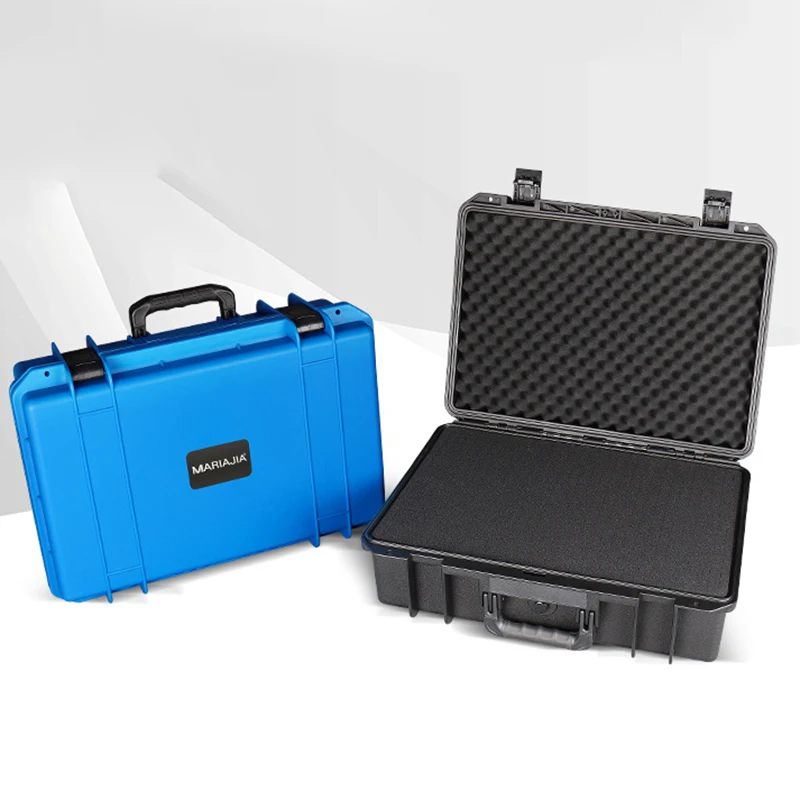 

Safety Instrument Tool Box Waterproof Portable Tools Storage Box Hardware Anti-drop Equipment Toolbox Tool Organizer with Sponge