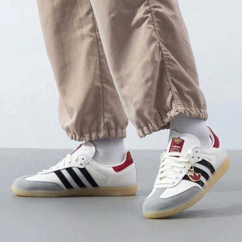 Adidas Originals Samba OG Year of The Snake Classic Retro Men Women German Training Daily Commute Skateboard Shoes JQ5976