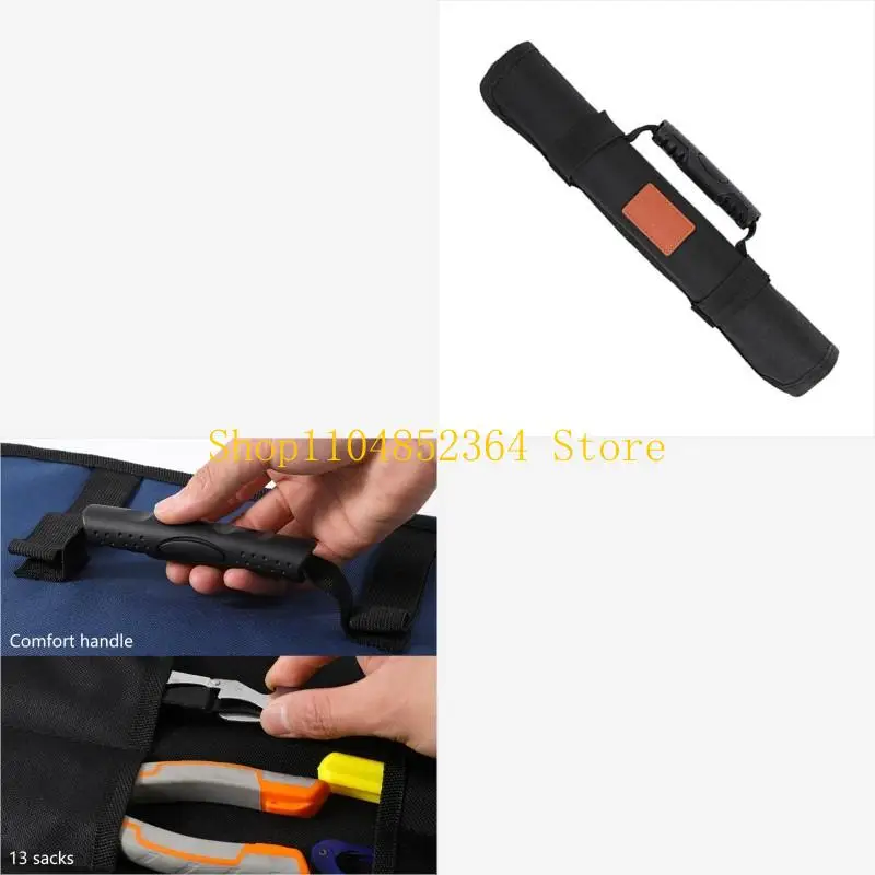 652F حقيبة الأدوات المهنية تتدحرج منظم أدوات الخدمة الشاقة للرجال المحمولة #1
