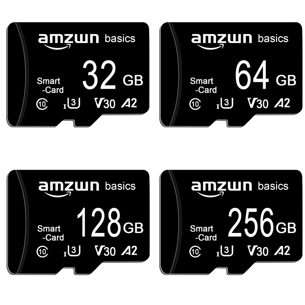 بطاقة ذاكرة صغيرة U3 ، بطاقة TF ، 64 جيجابايت ، 32 جيجابايت ، GB ، V30 ، C10 ، 16 جيجابايت ، 8 جيجابايت ، 4 جيجابايت ، 2 جيجابايت ، 1 جيجابايت ، A2