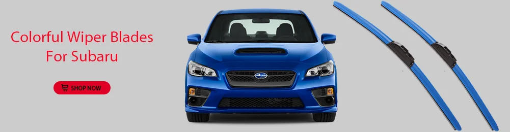 LNJING Bunte Scheibenwischerblätter für Subaru Legacy Outback Lancaster 1999-2010 – Detail 2