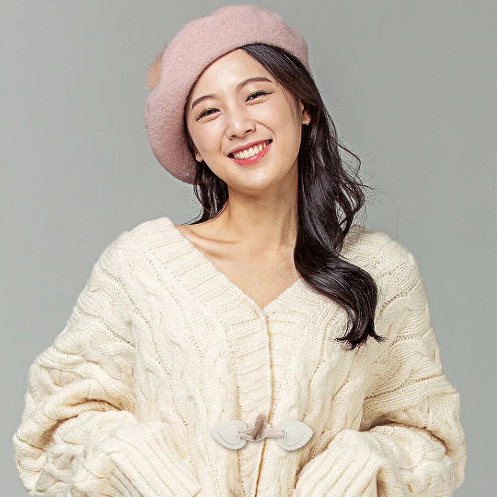 

Horn Toggle Buttons Small Heart Shaped Sew-On Closure For Coats Jackets Sweaters Windbreakers Diy Clothing Accessories