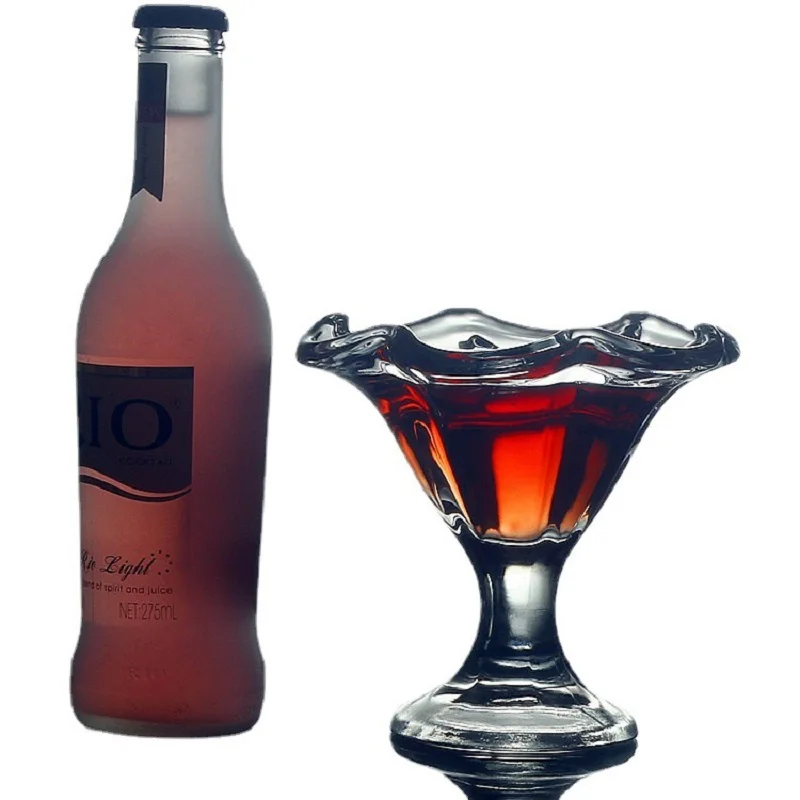 

220ml Fruit Juice Milk Tea Dessert Beverage Cocktail Martini Glass Cups Creative Ice-Cream Cup Cocktail Tool