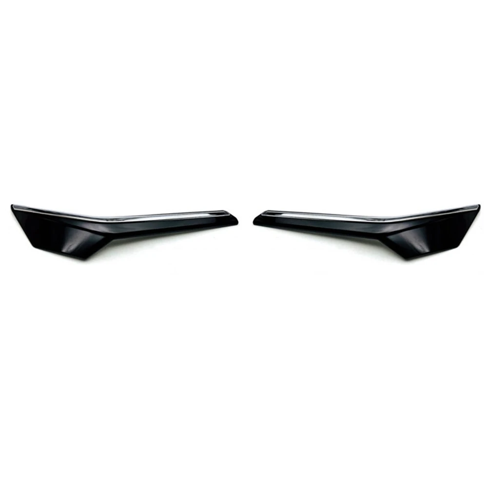 

A040-Car Glossy Black Front Center Grille Grill Moulding Strips Cover Trim For Toyota Yaris Ativ / Vois 2022 2023