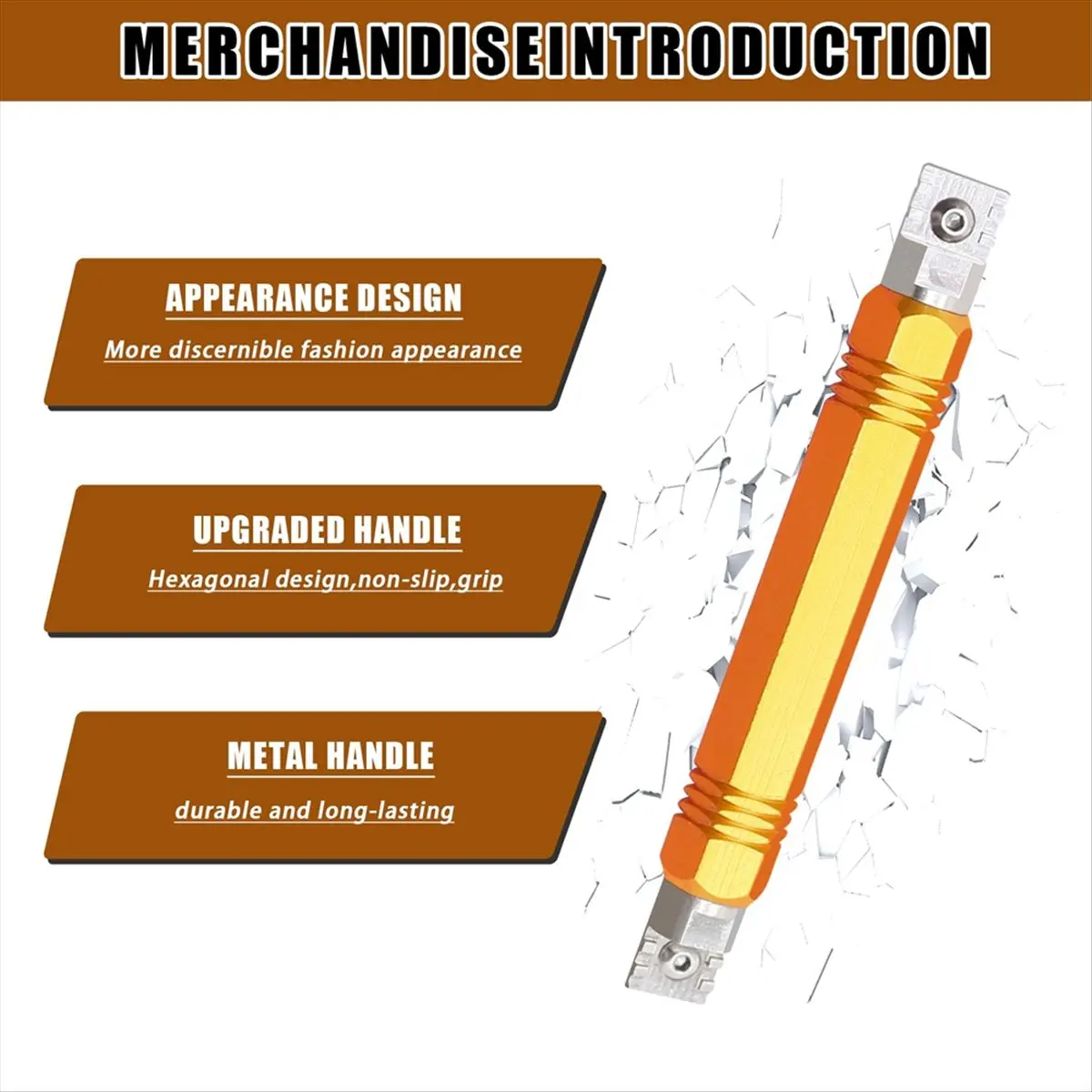 A75K Electrical Pin Removal Tool Kit,Double Tip Replacement Terminal Removal Tool,Suitable for AMP,Metri Pack, Connector