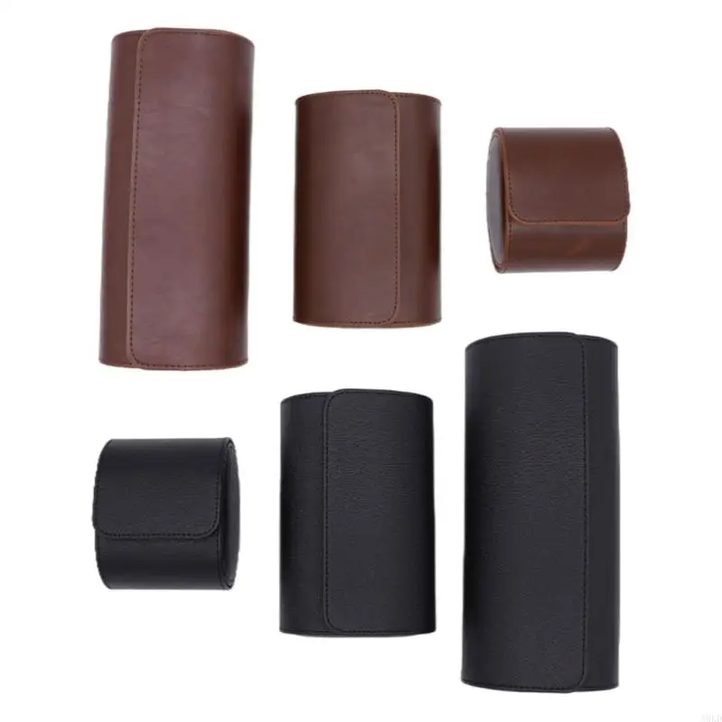 

Travel Watch Watch for Case Leatherett Roll Hate Holder Eweere