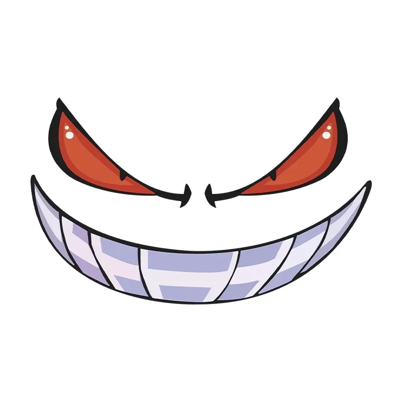 Pokemon Gengar Funny Devil Sticker efecto reflectante e impermeable adecuado para automóviles, camiones y tapas de tanque de combustible de motocicletas