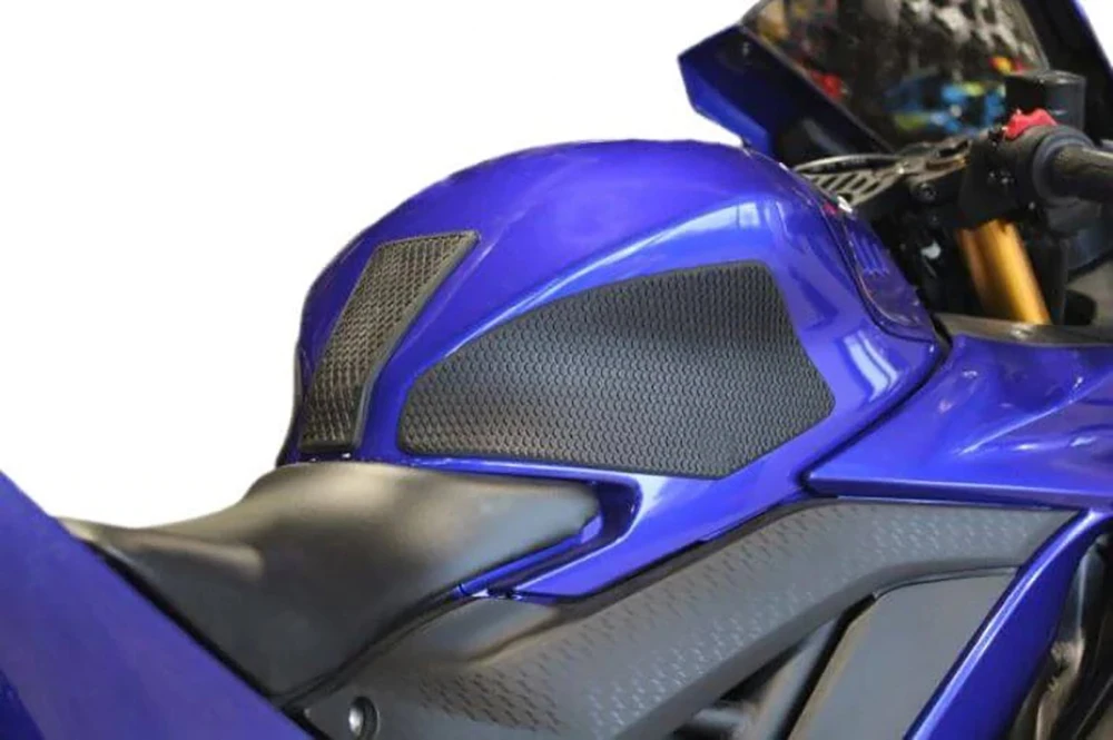 ヤマハyzf YZFR3 YZF-R3 R3 2019-2021オートバイアクセサリータンクパッドプロテクターステッカーデカールガス膝グリップトラクションパッド側