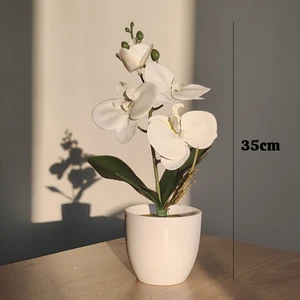 Simulierter Orchideen -Schmetterling, Bonsai, Vase -Pflanze, Tisch, Esstisch, Heimbüro, Vase, Hochzeit, Zimmerdekoration, Geschenk 6 Hauptverkäufe von Brangelina - №6