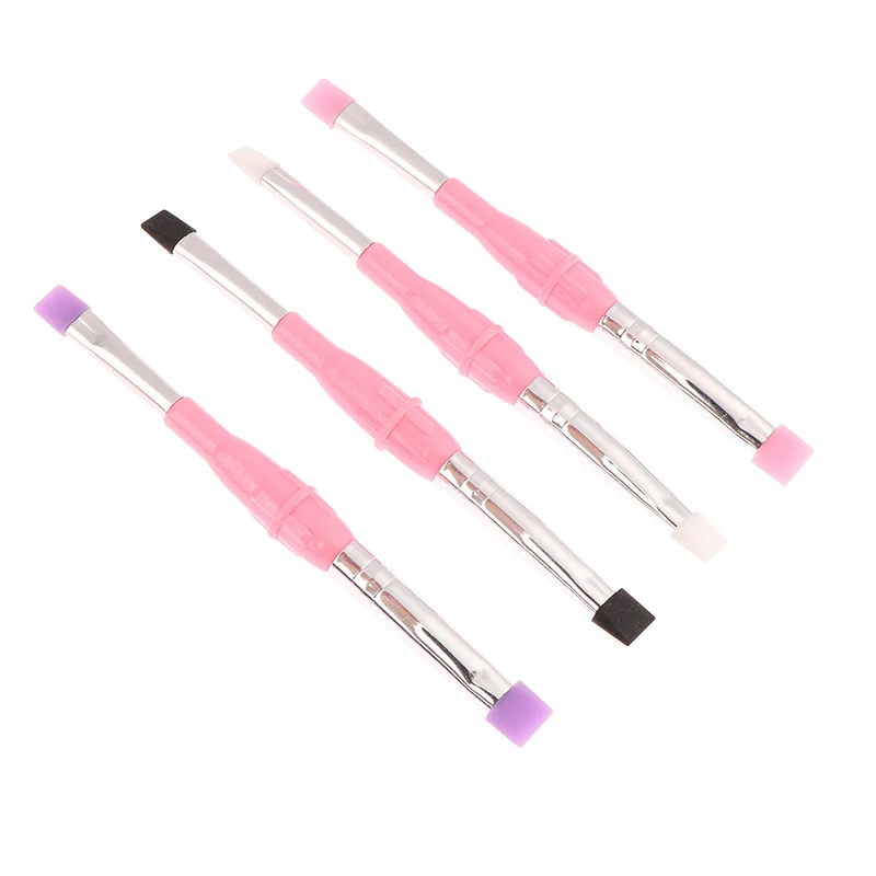 Double Headed Soft Silicone Brush Lamination Eyelashes Separating Tool Eyelash Extension Supplie Eyelash Perm Lifting Tools