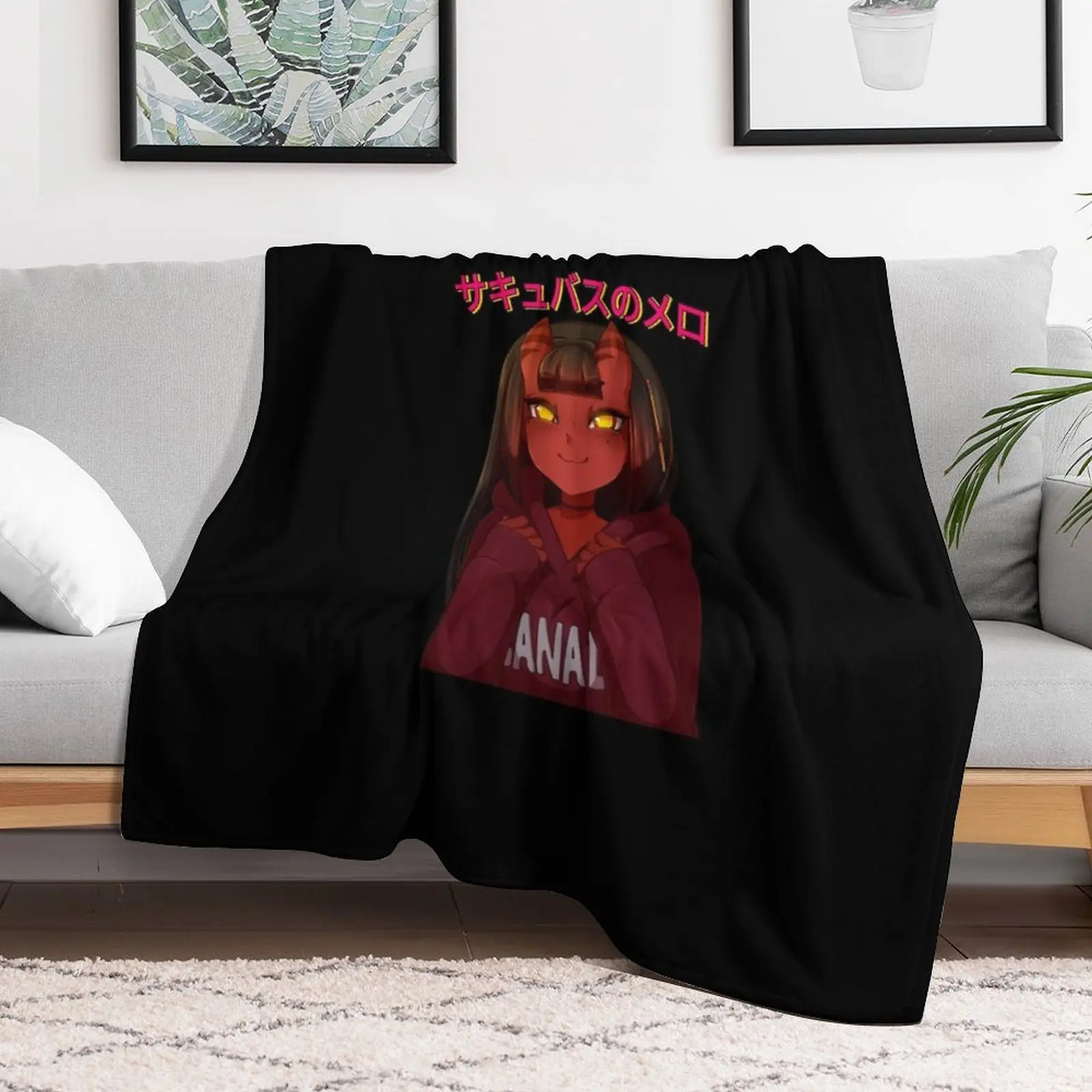 Meru The Succubus Throw Blanket Soft Luxury Throw Blankets