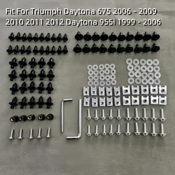 Fairing Bodywork Kit Bolts Screws Fit For Triumph Daytona 675 2006-2009 2010 2011 2012 Daytona 955i 1999-2006