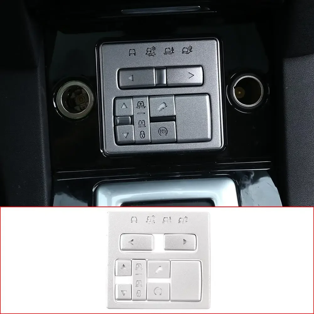 

For Land Rover Discovery 4 2014-2016 Aluminum alloy Car Interior Center Console Mode Adjustment Button Sequins Car Accessories