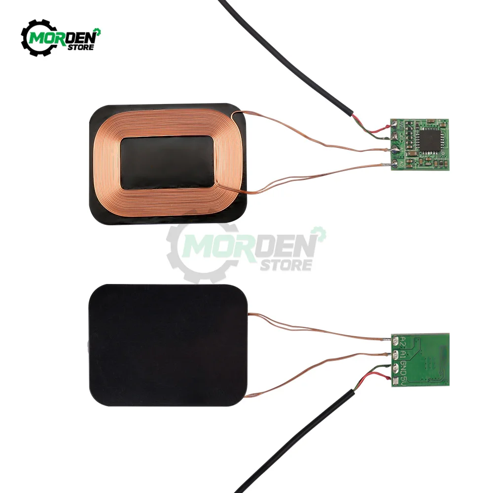 Mini modulo caricabatterie Wireless ricevitore PCBA Circuit Coil Board 3W per Qi Standard Power Bank ricarica per accessori per utensili