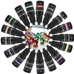 UV Resin Glue 10g Ultraviolet Curing Epoxy Resin UV Glue LED Night Purple Flashlight UV Pen Resin Tools Jewelry Making