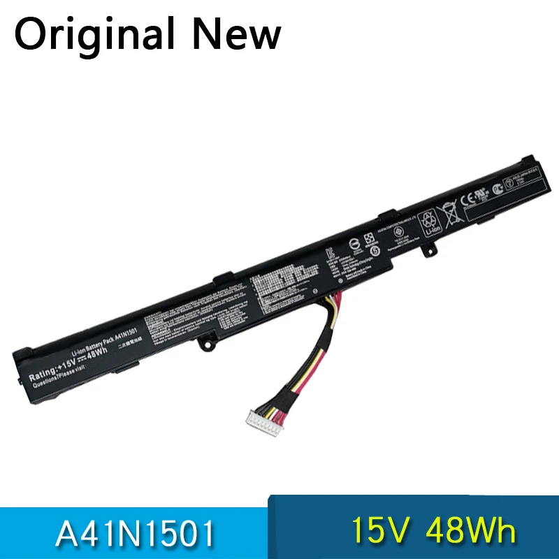 Новинка, оригинальный телефон A41N1501 Аккумулятор для ноутбука ASUS GL752JW GL752 GL752VL GL752VW N552 N552V N552VW N752 N752V N752VW N752VX A41LK9H