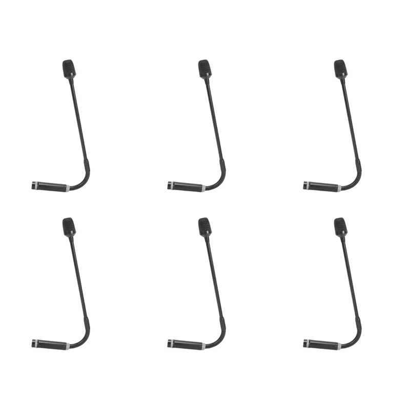 B68C 6X Professional Dynamic DJ Microphone For Mixer Dedicated Disc Shouting Microfone KTV Bar Gooseneck DJ Mic
