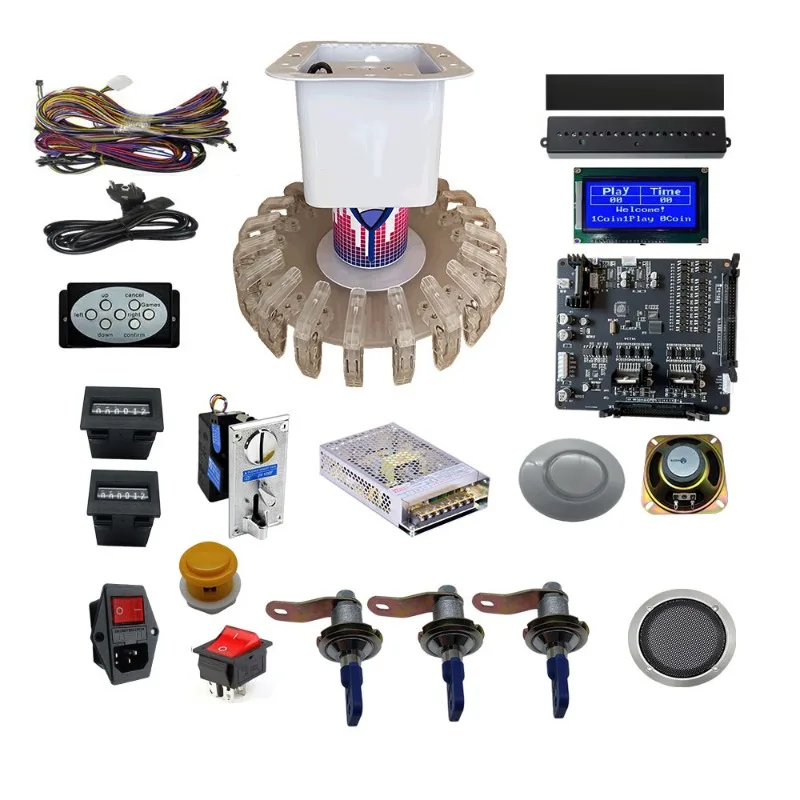 Hot Sale Arcade DIY Gift Machine Kit 24 Clips Happy Clips Prize Vending Machine Accessories Kit