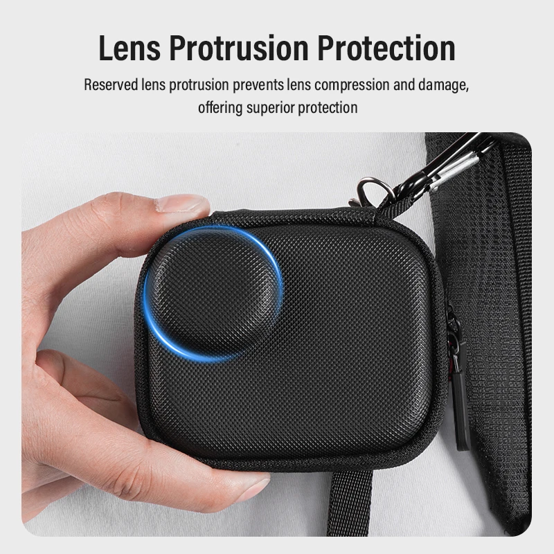 SOONPHO portable  camera bag For Dji OSMO NANO action camera storage bag with outdoor anti-drop, safe and portable.