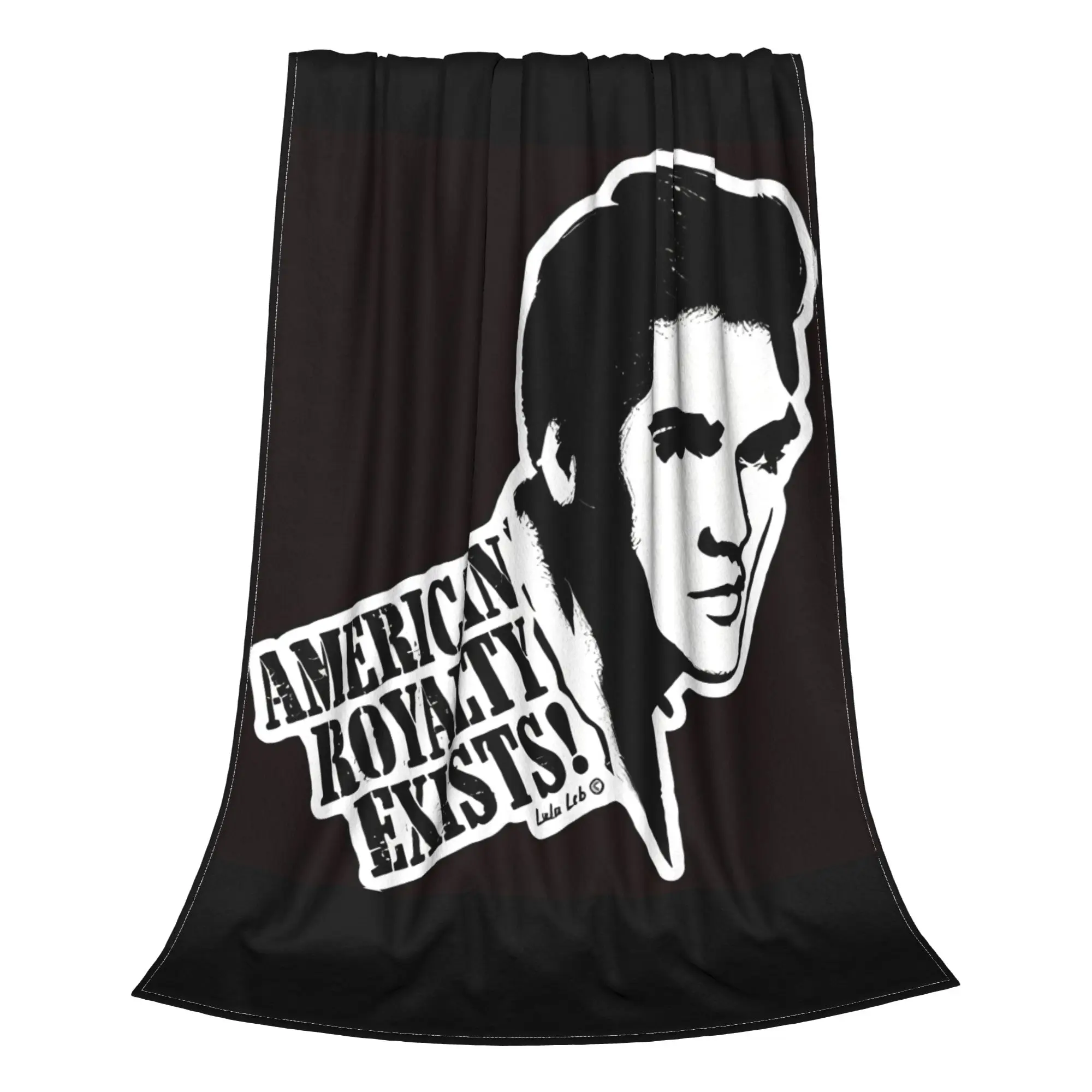 1PC American Royalty Exists! E-Elvis Home Room Decorations Winter Blankets For Adults Bedding Home Interior Sofa Knee