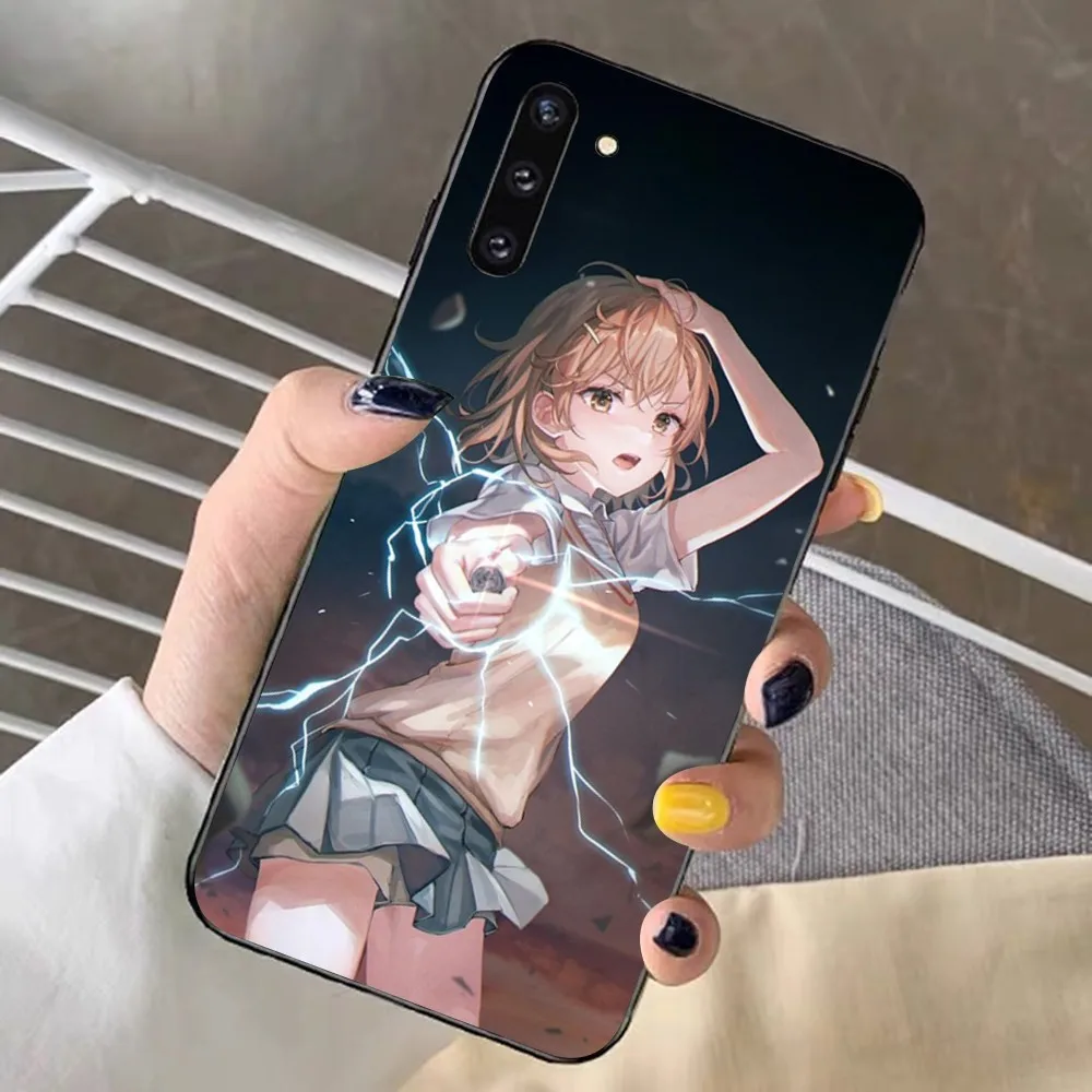 A Certain Scientific Railgun Phone Case For Samsung Note 8 9 10 20 pro plus lite M 10 11 20 30 21 31 51 A 21 22 42 02 03