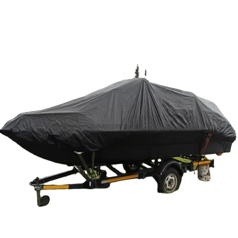 600D Oxford Cloth Boat Cover Is Waterproof and Sunscreen Available in All Seasons the Size Can Be Custom