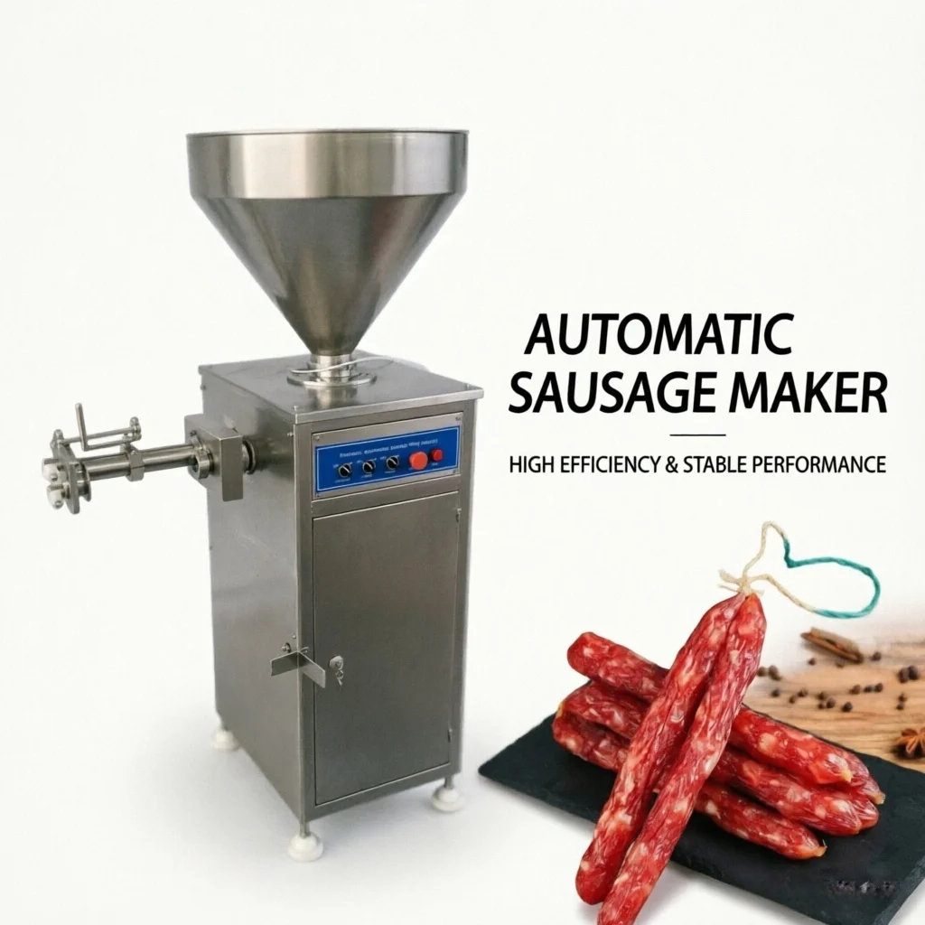 Multi-Purpose Pneumatic Sausage Stuffing Machine Quantitative Automatic Sausage Making Machine For Hot Dog Making