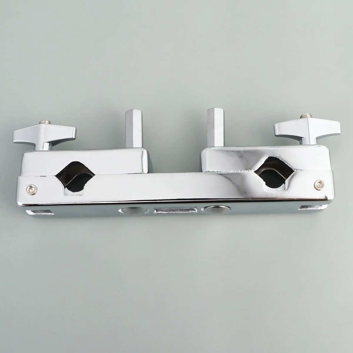 

Drum Clamp Double Mouth Multi-function Clip Accessory Jazz Holder Balance Silver