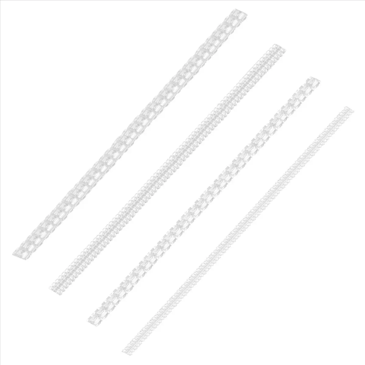 ✱Ring Size Adjuster for Loose Rings Invisible Ring Guard Clip Transparent Silicone Sizer Tightener Resizer 4 Sizes