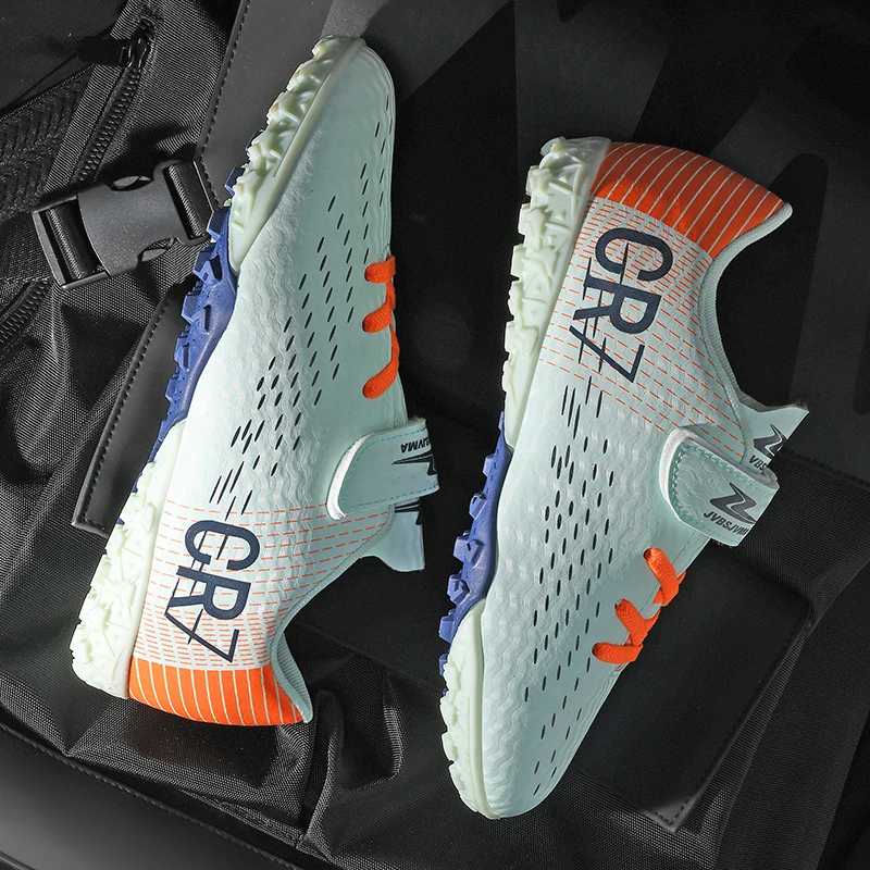Neue Fußballschuhe für Herren und Kinder, Professionelle Rutschfeste Ultraleichte Stollenschuhe für Rasen, Fußball-Trainingsschuhe, Dropshipping – Detail 23