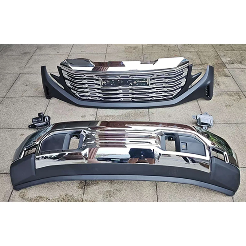 

Auto Part Car Body Kit Chrome Car Front Bumper For GMC Sierraa Front Bumper Assembly Black 2016 2017 2018