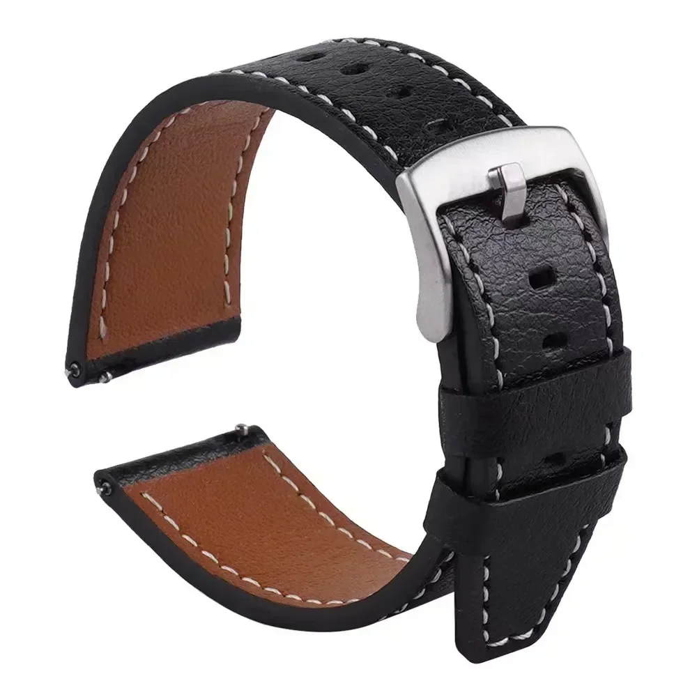 20mm 22mm Armband für Huawei Uhr GT4 GT3 Gt2e Pro 42 46mm leder armband Für HONOR Uhr 4 pro GS E2 SE MagicWatch Band – Detail 19
