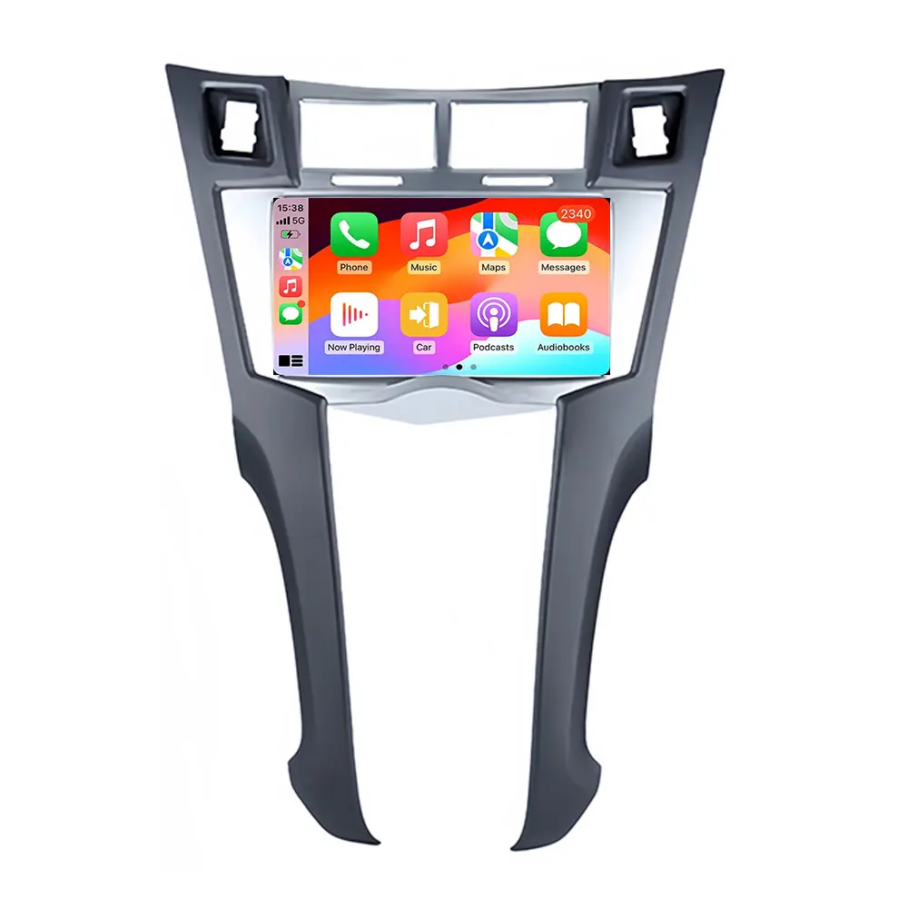 7 inch autoradio voor Toyota Yaris 2005-2011 met Carplay, Android 16, navigatie, GPS, multimedia, videospeler en Bluetooth. - afbeelding 2