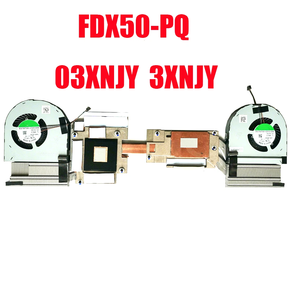 

Вентилятор радиатора ноутбука для DELL Precision 7550 FDX50-PQ 03XNJY 3XNJY FDX50-UMA 0GM3PG GM3PG FDX50-EQ 0VP4F7 VP4F7, новый