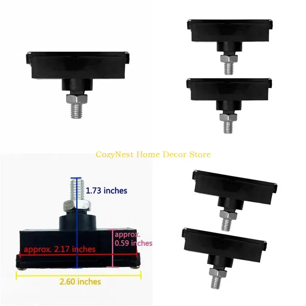 

92MF 2Pcs High Performances Sliding Door Limit Switches Magnets Square Gate Limit Magnet