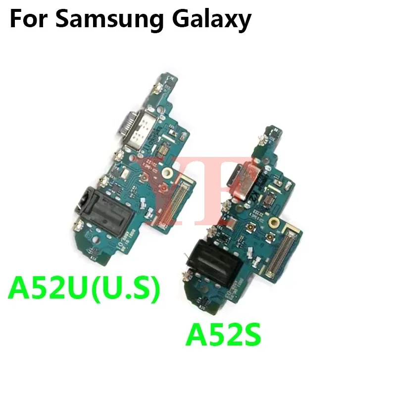 For samsung Galaxy A52S A5260 A528B A52U A525U A52 5G USB Charging Dock Connector Port Board Flex Cable Repair part