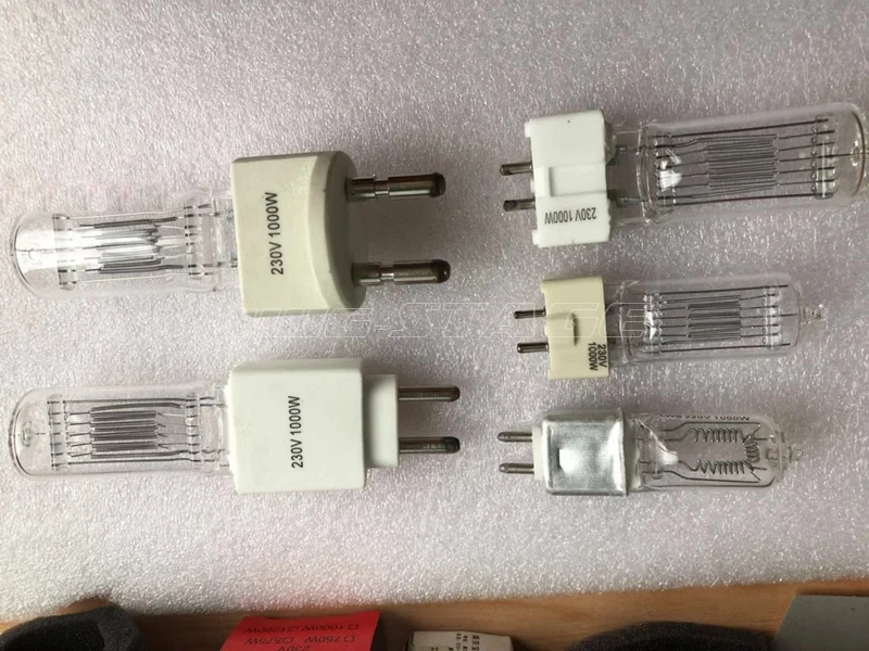 مرحلة الزفاف الإضاءة لمبة 230V1000W Tungste سلك مصباح خيوط لأداء تلفزيون الأفلام مسرح الضوء الخلفي #2