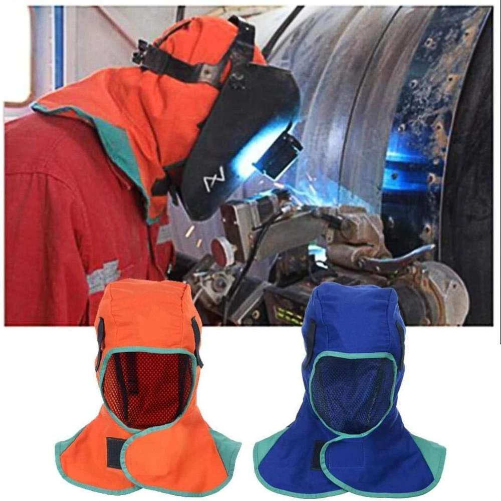 Cotton Flame-retardant Shawl Hat Cut/Scratch/Heat Dustproof Argon Arc Welding Special Protective Match Various of Welding Helmet image 5
