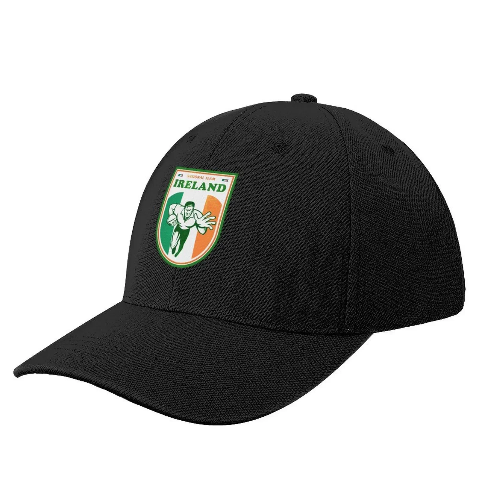 Ireland National Rugby Team Emblem Baseball Cap fishing hat Fashion Beach Hat Baseball Cap Sunhat Women Hats Men's