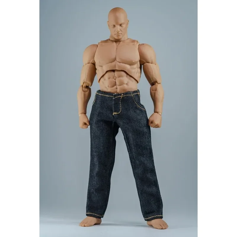 En Stock 1/12 échelle mâle soldat mode jean à la mode modèle bricolage pour 6 ''TBLeague JIAOU poupée figurines corps poupée