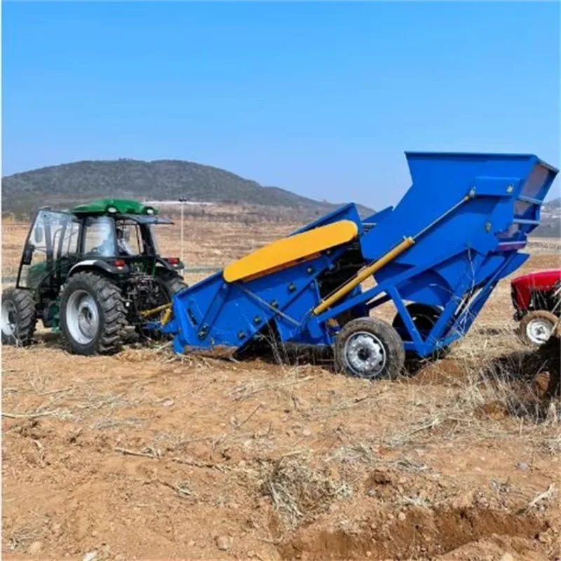 Customized Agricultural Machinery Farm Tractor Stone Picker Machine Stone Separating Machine For Sales