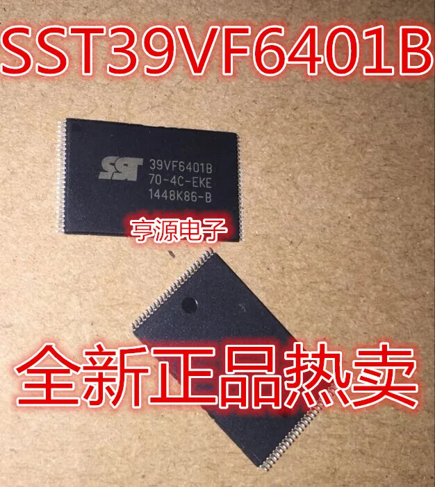 Free shipping  SST39VF6401B SST39VF6401B-70-4C-EKE SST39VF6401B-70-4I-EKE   10PCS