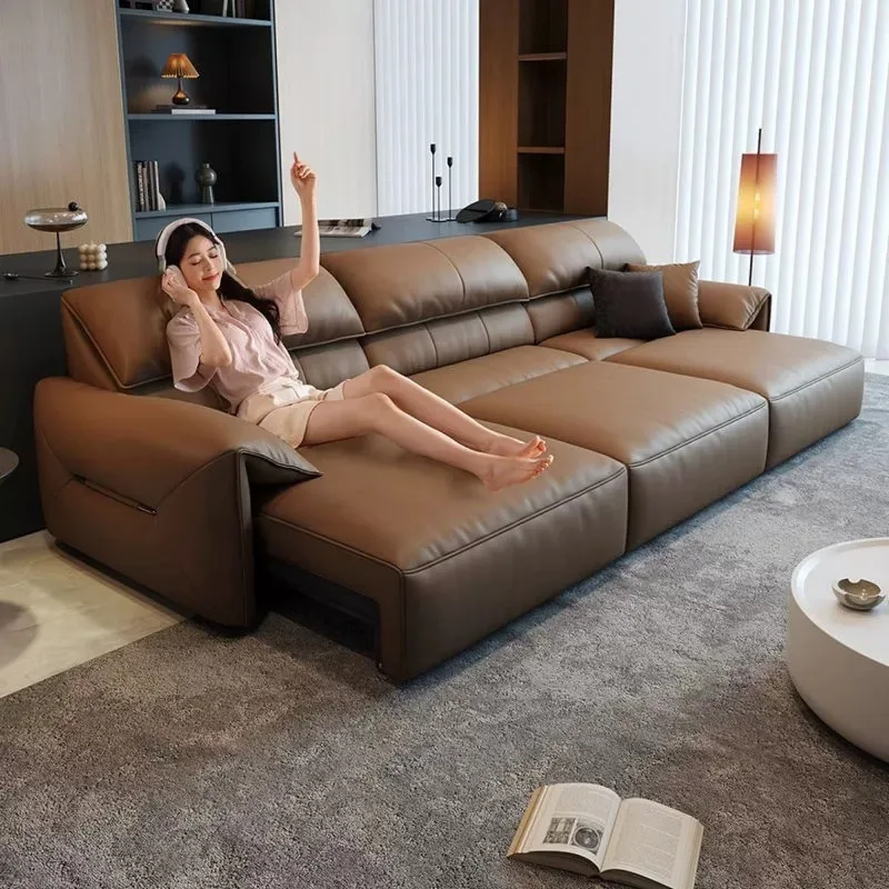 

Italian Designer Electric Recliner Sofa Minimalist Bedrooms Electric Recliner Sofa Modern Oversized Woonkamerbanken Furniture