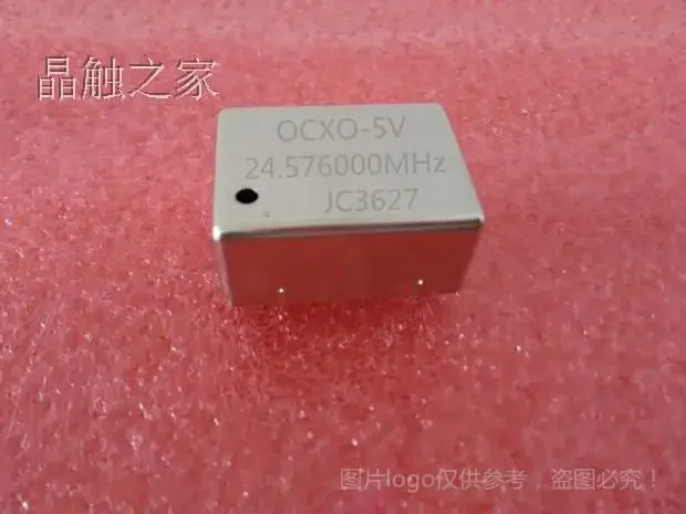 OCXO Constant Temperature Crystal Oscillator 24.576MHZ Accuracy +-0.01ppm Square Wave Voltage 5V 24.576M