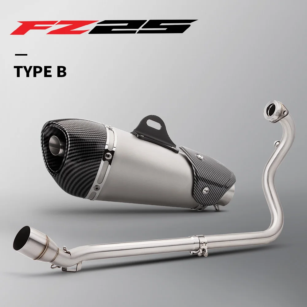 

Motorcycle exhaust system For FZ250 FZS250 FZS FZ Fazer 250 front link pipe 51mm