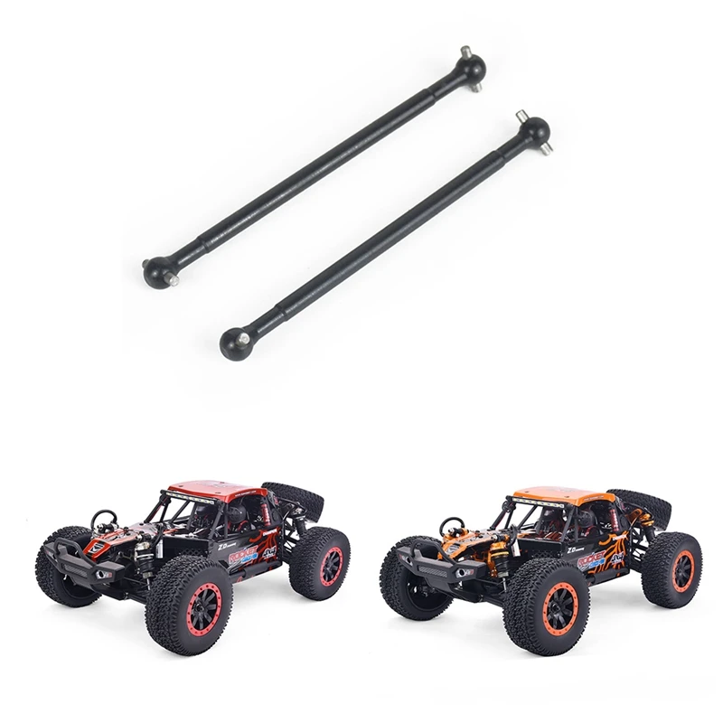 2 stuks metalen achteraandrijfas dogbone 7191 voor zd racing DBX-10 dbx10 10421-s 9102 1/10 rc auto onderdelen accessoires