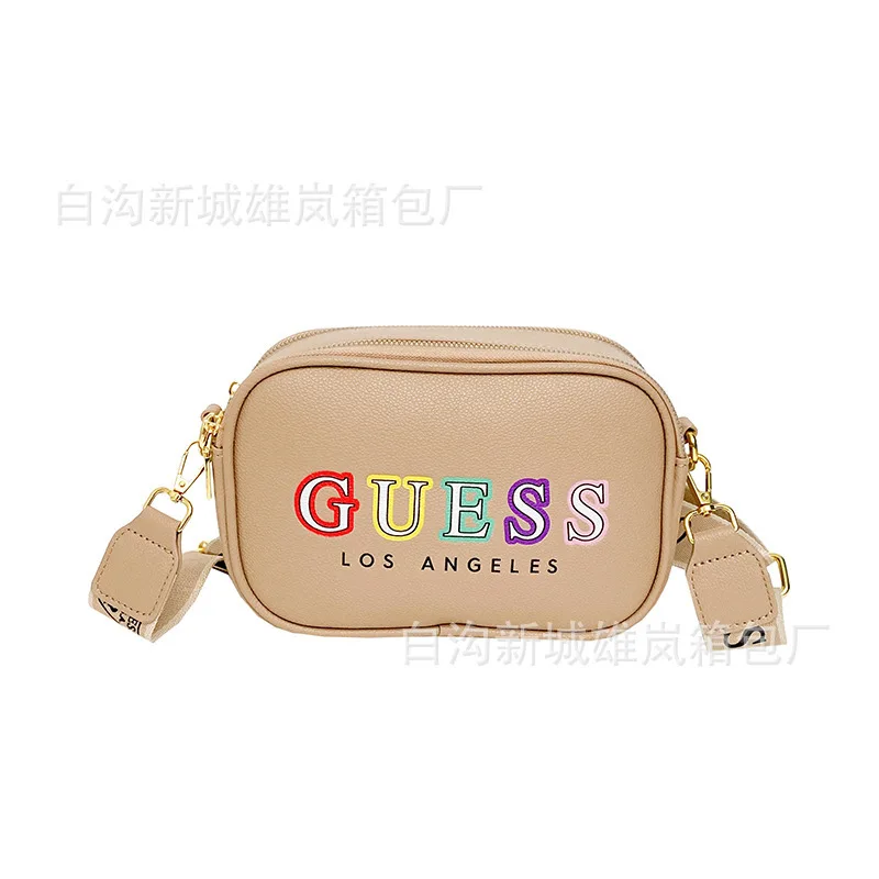 2025 New Fashion Single-shoulder Luxury Brand Design Crossbody Bag, Letter Print Camera Bag, Women's Crossbody Bag